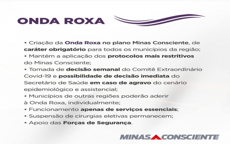 SAÚDE / MINAS CONSCIENTE